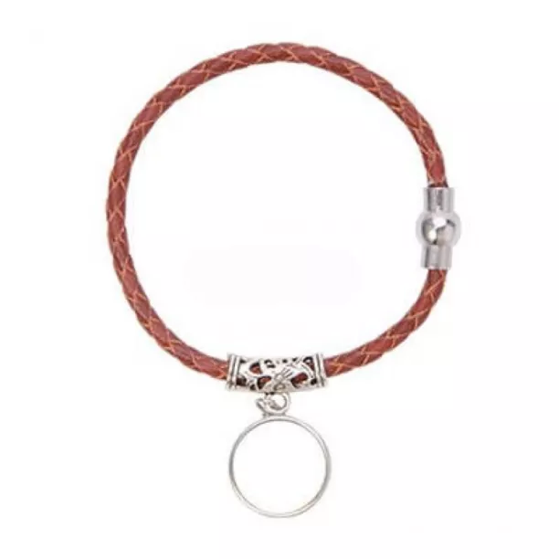 Bracelet tressé en Cuir (ADC427)