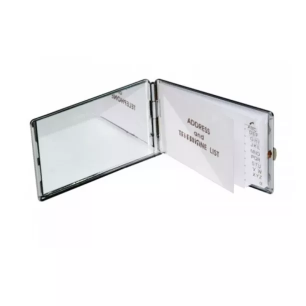 Carnet d'adresse avec miroir (ADC453)