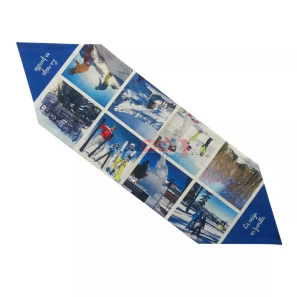 Chemin de table en lin (ADC462)