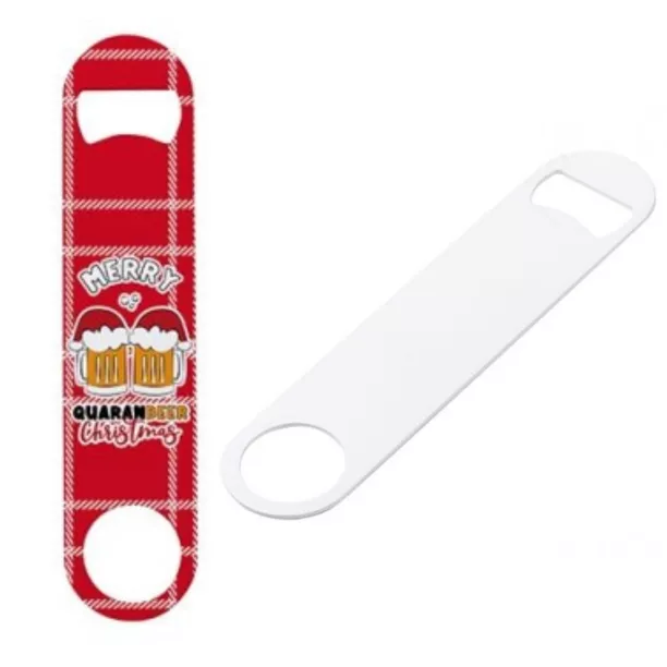 Décapsuleur en inox blanc (ADC165)
