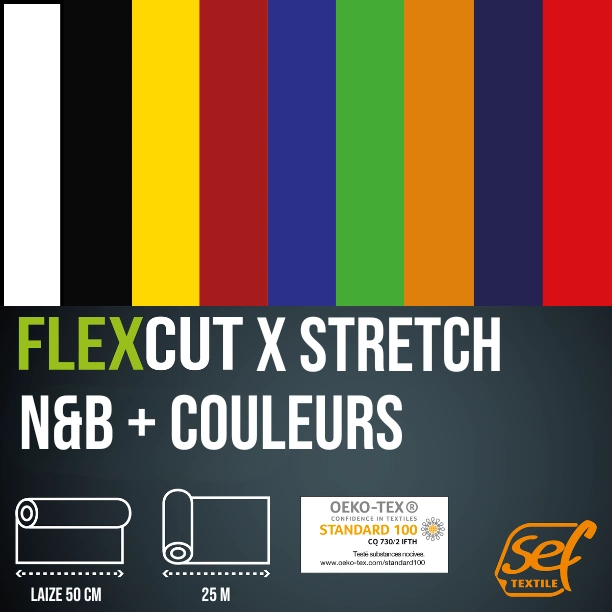 FlexCut X Stretch Laize 50 (Couleurs)