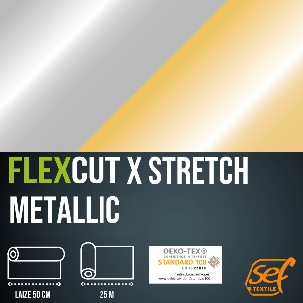 FlexCut X Stretch Laize 50 (Metallic)