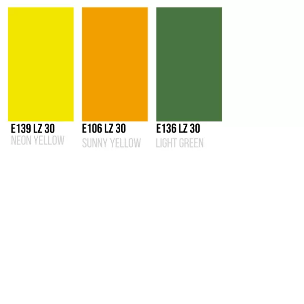 Kit de rouleaux FlexCut Laize 30 cm - Trio Jaune & Vert