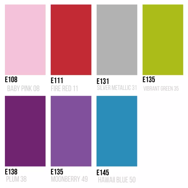 Kit de rouleaux FlexCut Laize 50 cm - Mix Pastel & Métallisé