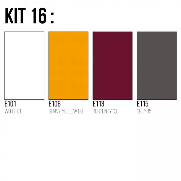 Kits de rouleaux de FlexCut (5 mètres) incluant du E101 - WHITE 01