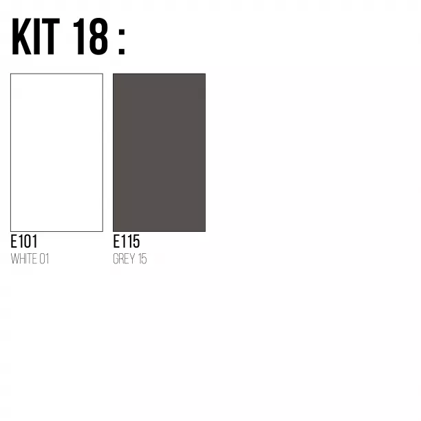 Kits de rouleaux FlexCut (5m-Laize50cm) incluant E101 - WHITE