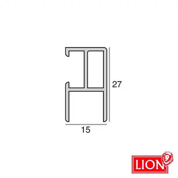 Lot de 5 sous-cadres pour plaque (9777R+9295)