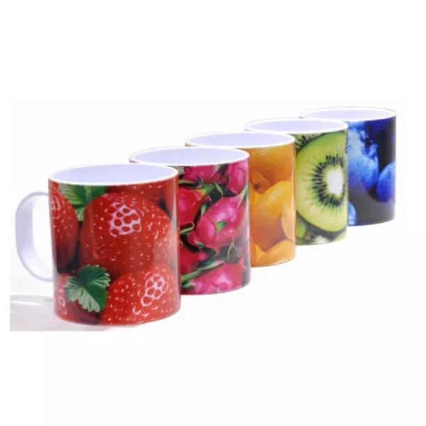 Mug polymère blanc brillant (ADC148)