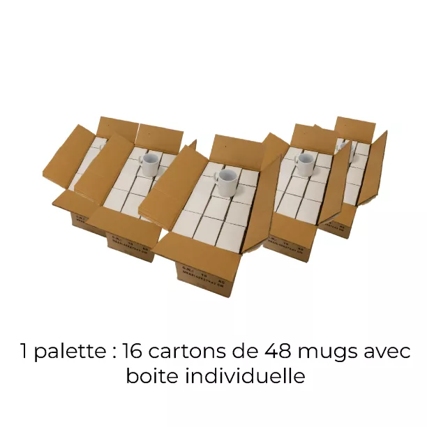 11 onces. Tasses de sublimation de revêtement AAA avec emballage régulier  pour chaque tasse (boîte de 36 pcs) Tasses de sublimation en gros, tasses  vierges de teinture à Montréal – SDN SUBLIMATION