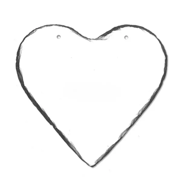 Panneau ardoise coeur (ADC776)