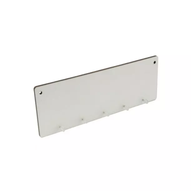 Panneau porte-clés mural rectangulaire MDF (ADC18)