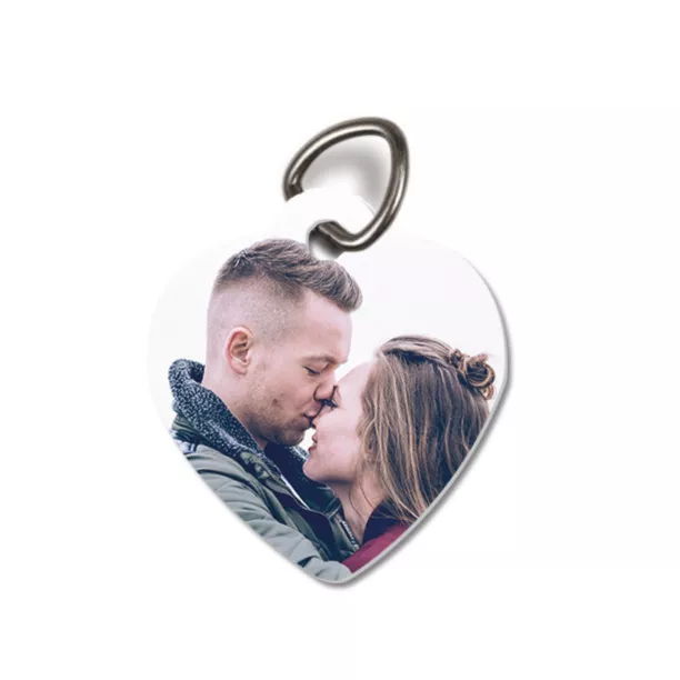 Pendentif blanc en aluminium (ADC175)
