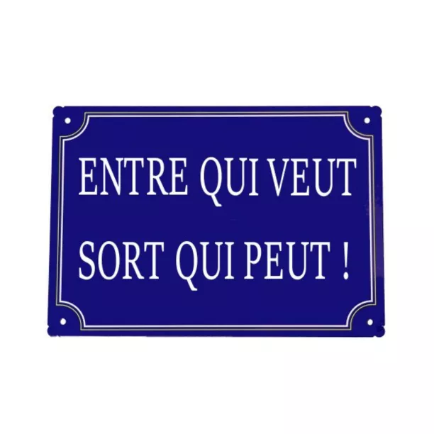 Plaque de rue en aluminium (ADC159)