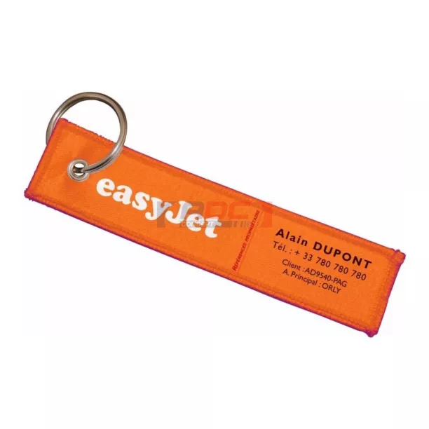 Porte-clé étiquette de bagage (ADC207)