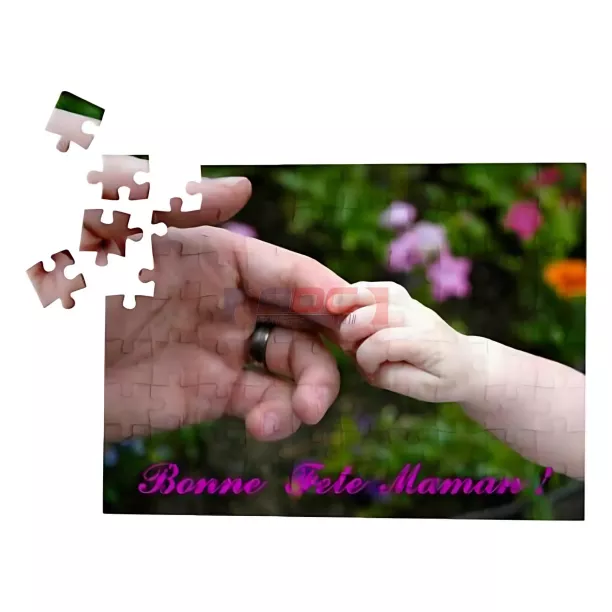 Puzzle blanc brillant (ADC231)