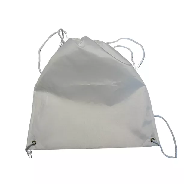 Sac de gym - cordelettes blanches (ADC328)