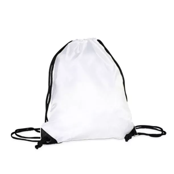 Sac de gym - cordelettes noires (ADC325)