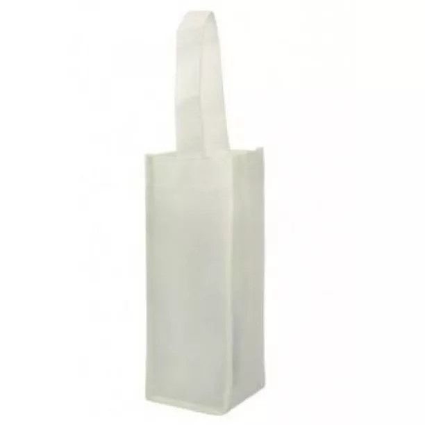 Sac pour bouteille blanc (ADC984)