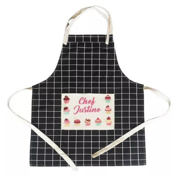 Tablier de cuisine à carreaux (ADC1051)