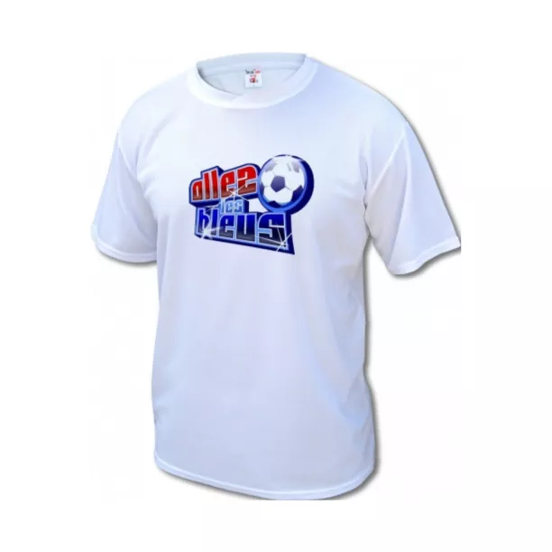 Tee-shirt Enfant Royal blanc (ADC64)