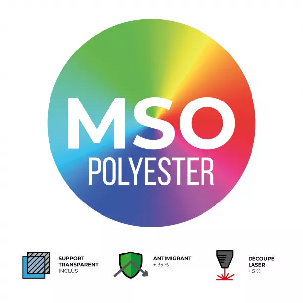 Transfer digitale MSO A3 sur polyester