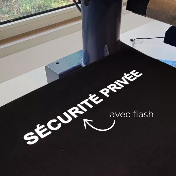 Transfert rétroréfléchissant "Sécurité Privée"