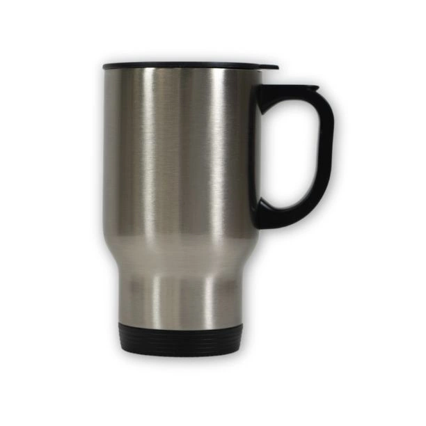 Travel mug avec couvercle plastique