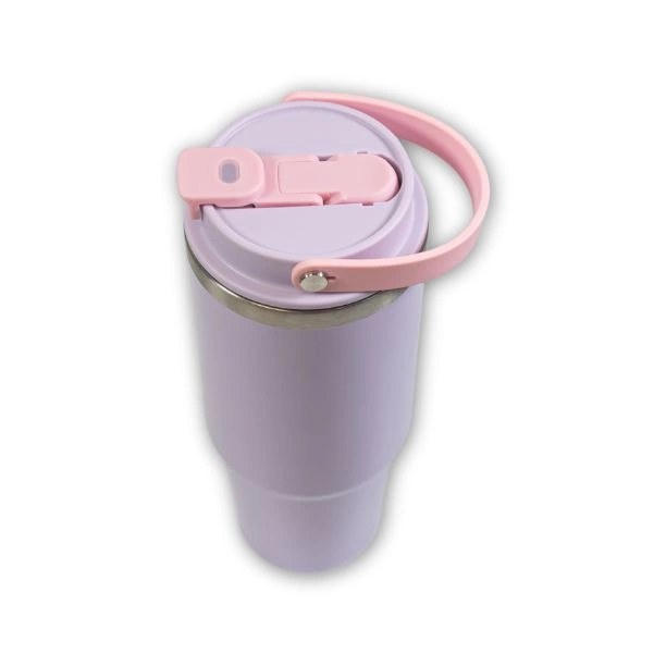 Travel mug avec poignet arrondie - Q-124