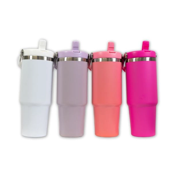 Travel mug avec poignet carrée - SS-141