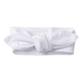 Bandeau Bébé Blanc Satiné (ADC351)