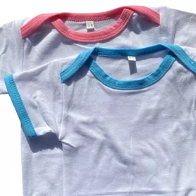 Body bébé bords colorés (ADC373)