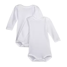 Body pour bébé manches longues - 185 g/m² (ADC60)