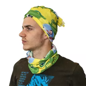 Foulard multifonctions blanc (ADC647)
