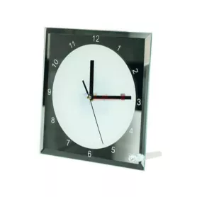 Horloge de bureau en verre miroir (ADC275)