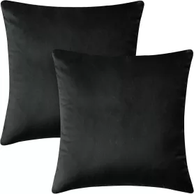 Housse de coussin noire (ADC702)