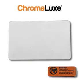 Lot de 10 Badges en Aluminium Chromaluxe avec Kit de Fixation aimanté