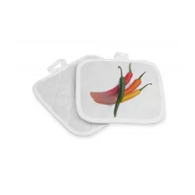 Manique de cuisine blanche (ADC75)