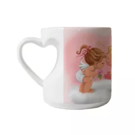 Mug anse cœur (ADC141)