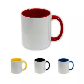 Mug anse et intérieur colorés - M003