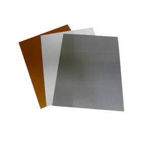 Plaque aluminium - 200 x 305 mm / 0,5 mm d'épaisseur (ADC811)