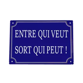 Plaque de rue en aluminium (ADC159)