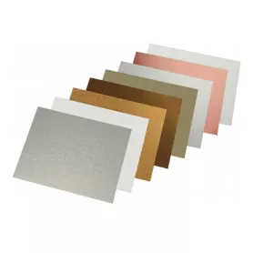 Plaque en aluminium - 150 x 200 mm / 0,5 mm d'épaisseur (ADC809)