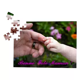 Puzzle blanc brillant (ADC231)
