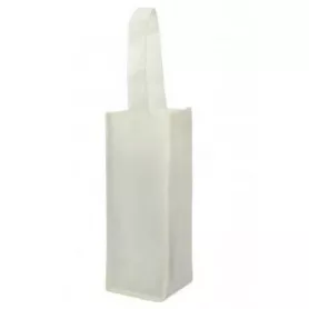 Sac pour bouteille blanc (ADC984)