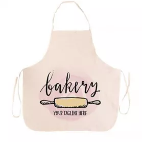 Tablier de cuisine en lin - Adulte & Enfant (ADC1054)