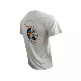 Tee-shirt adulte gris manches courtes (ADC55)