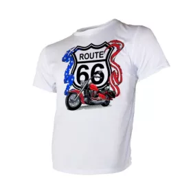 Tee-shirt enfant blanc à manches courtes (ADC79)