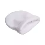 Bonnet de naissance blanc en polaire (ADC72)