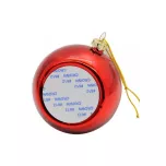 Boule de Noël Ø 8 cm (ADC297)