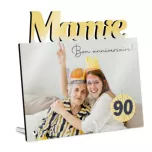 Cadre photo en MDF Lettrage (ADC162)